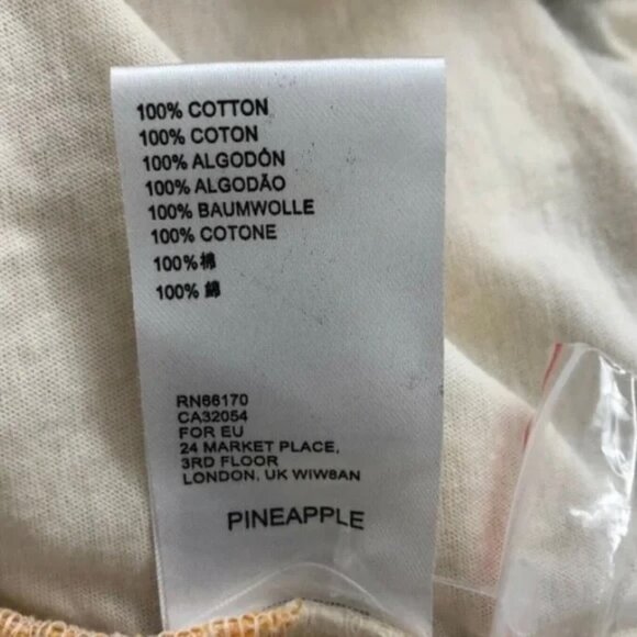 Anthropologie Pineapple Ruffle Tank Top - Picture 5 of 9